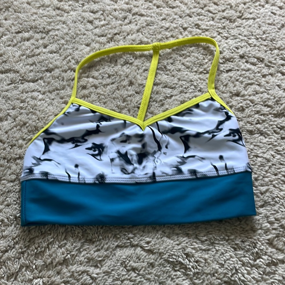 five dancewear boss bra - teal/green/multicolor- PA/XSA